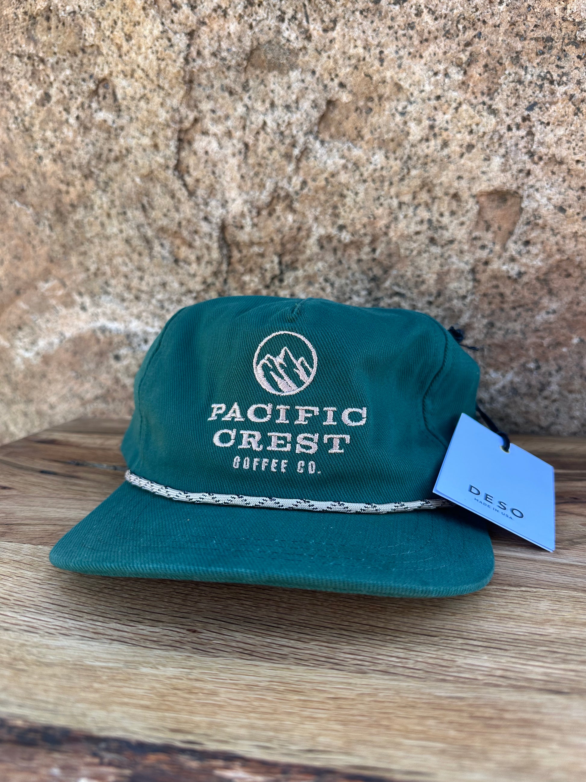 Pacific Crest Coffee X Deso Supply Canvas Hat - Main Image