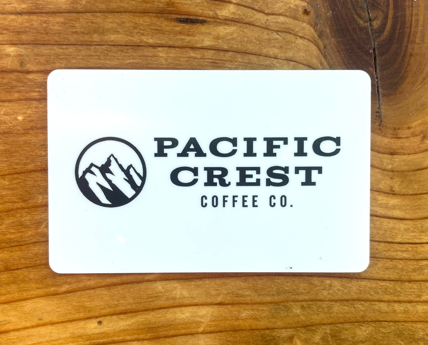 Physical Gift Card: Truckee Roastery & Tasting Room